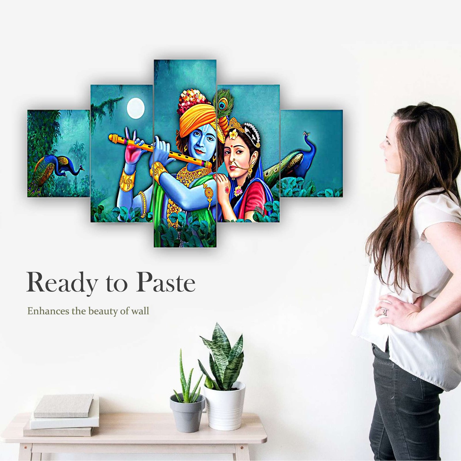 5-Piece Wall Painting Set – 17X30-K8 - Image 3