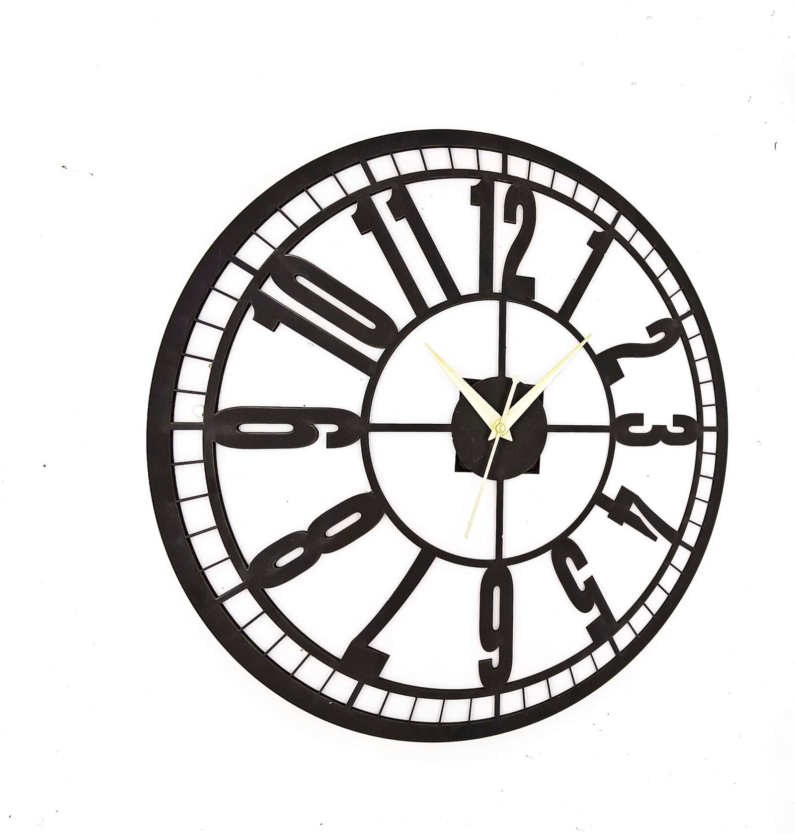 Wooden Silent Non-Ticking Wall Clock – 12x12-CH-RW2 - Image 3