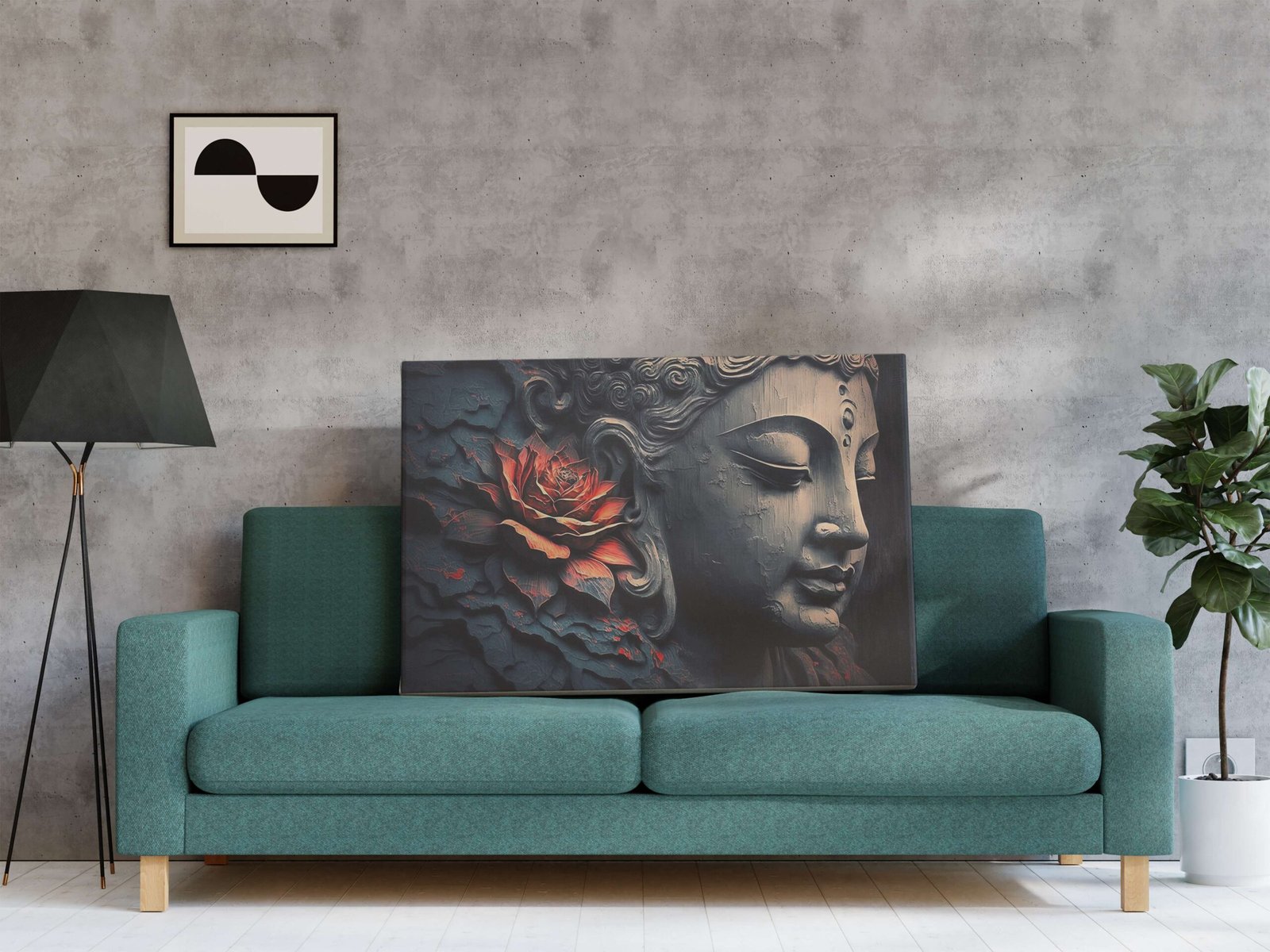 Frame Canvas Art for Home, Office & Hotels 3 Frame Canvas Art for Home, Office & Hotels - Image 3