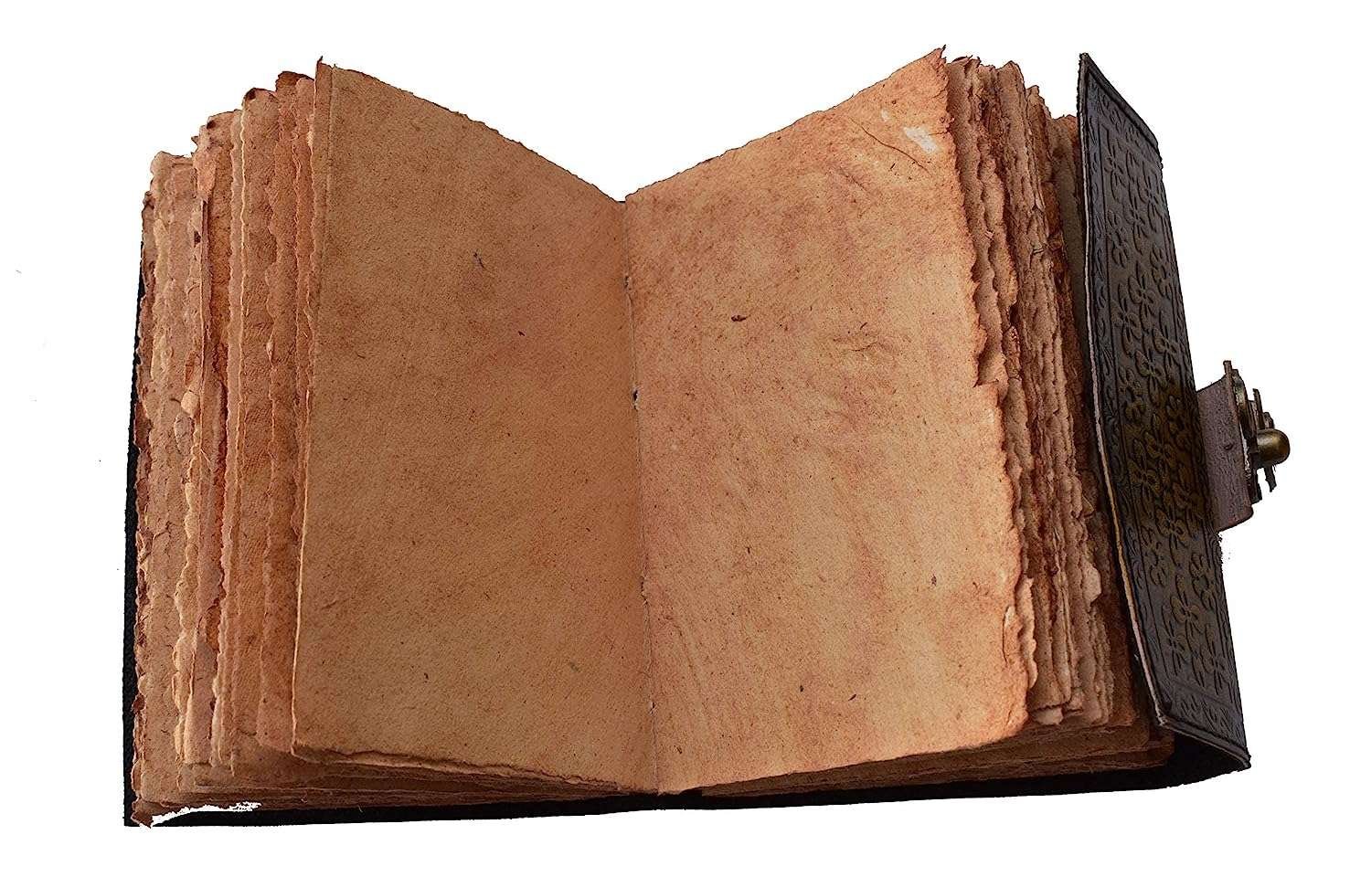 Handmade Leather Diary – SC-LBLD10 - Image 5