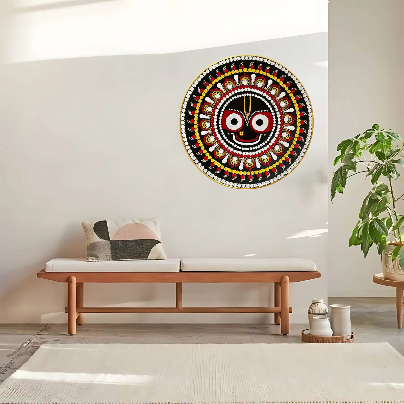 Round Wall Painting – RP-5 - Image 4