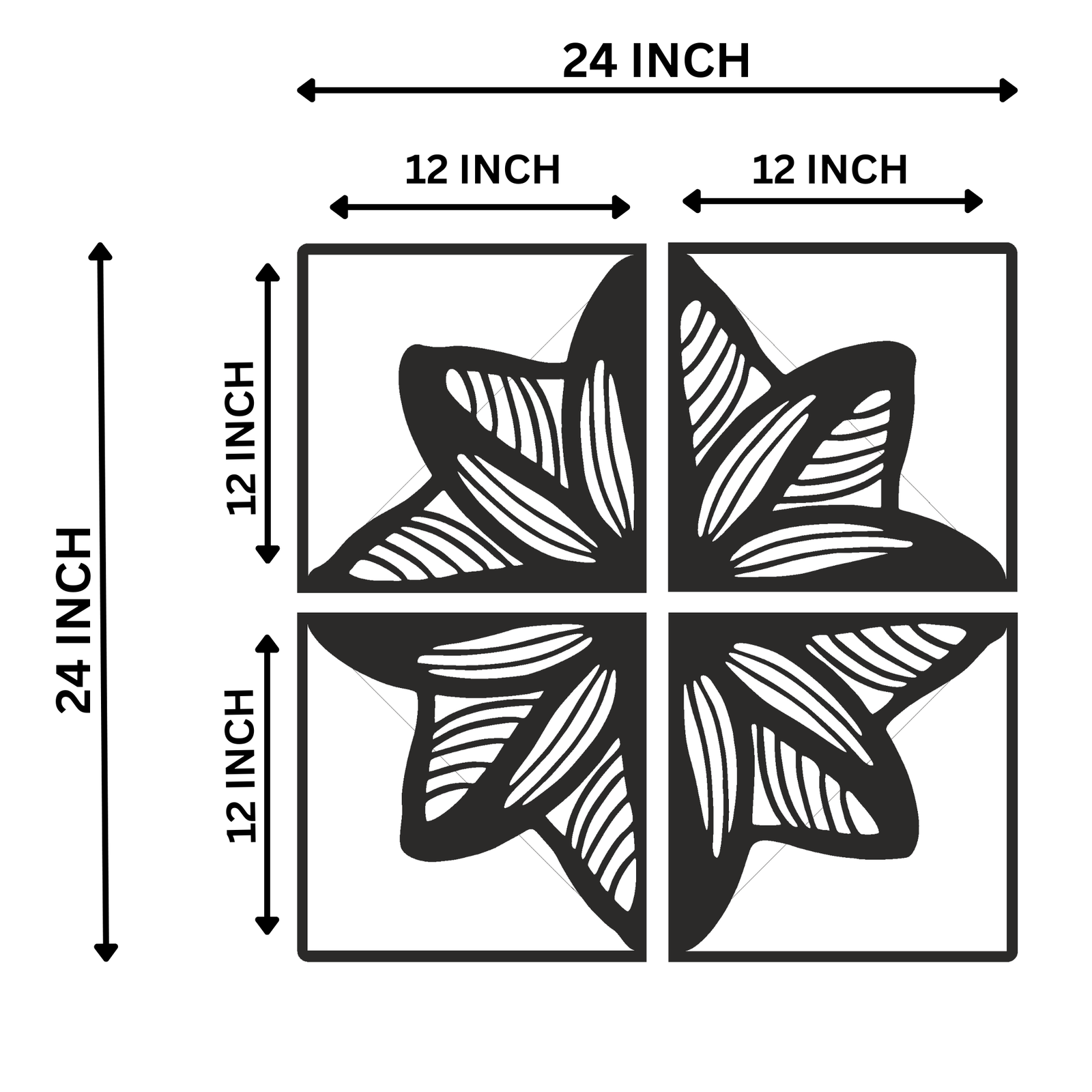 MDF Wall Art Piece – WA-F7 - Image 3