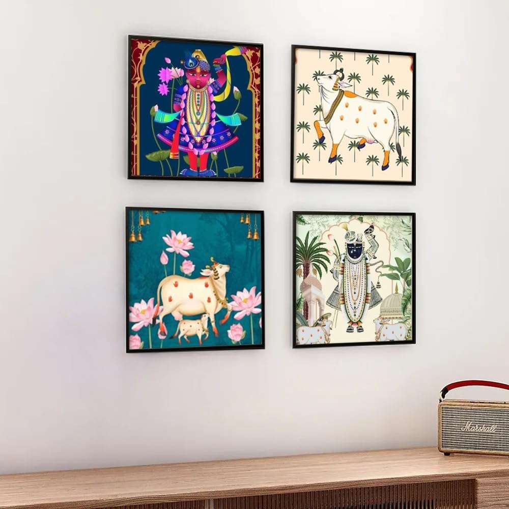 Pichwai Handmade Wall Painting – PWP-11 - Image 6