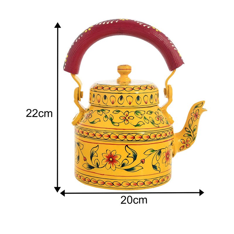 Aluminium Tea Kettle Set (4 Glasses) – KT4-5 - Image 3