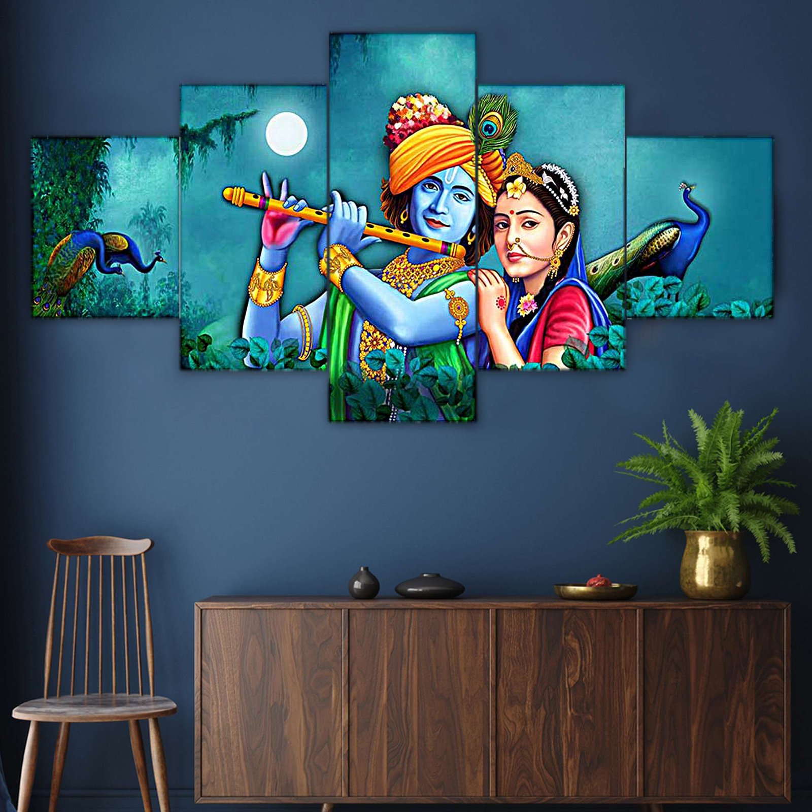5-Piece Wall Painting Set – 17X30-K8 - Image 5