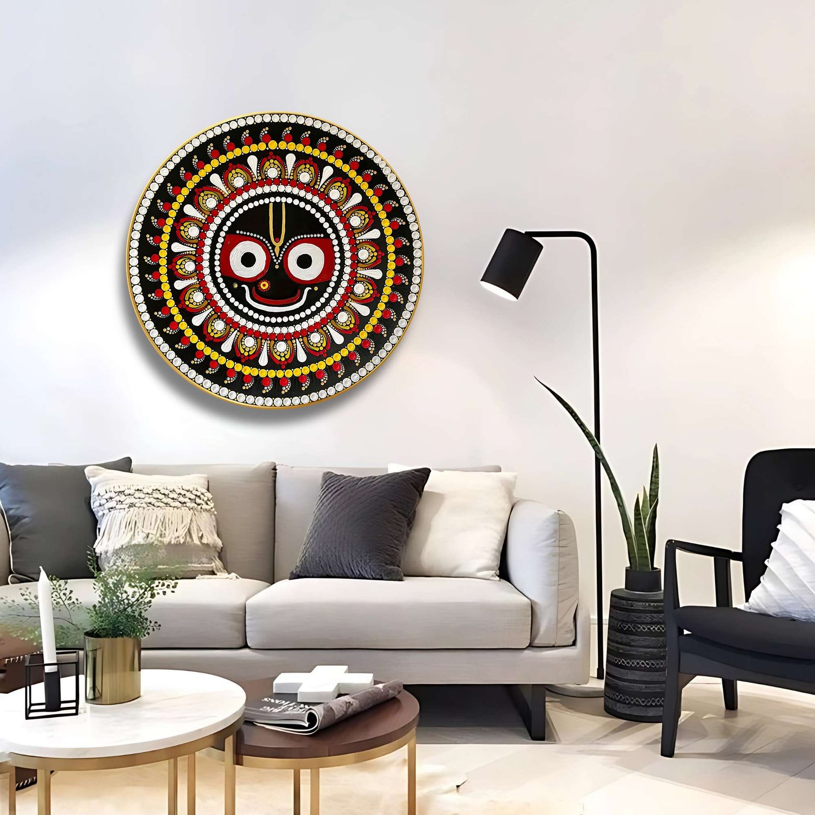 Round Wall Painting – RP-5 - Image 5