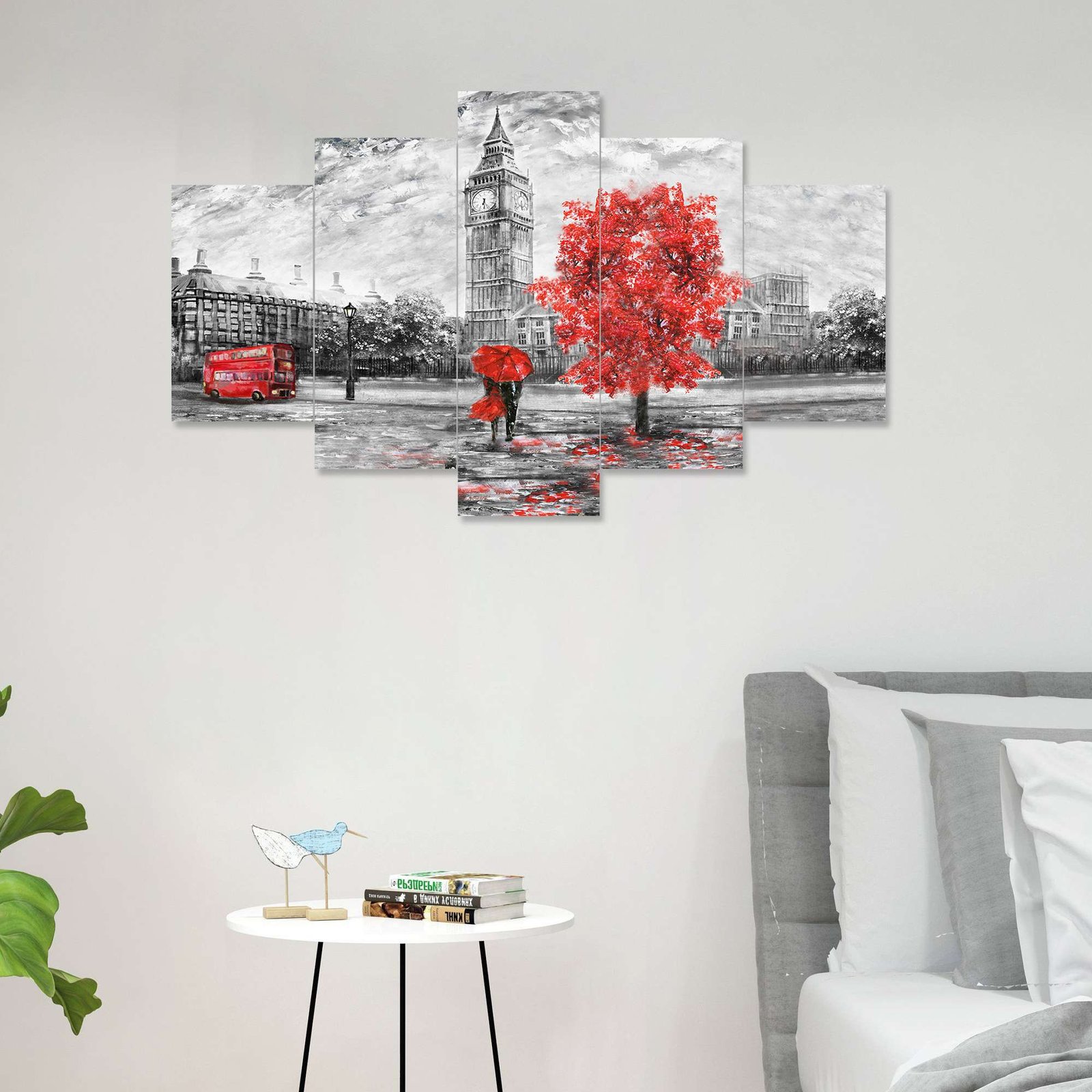 5-Piece Wall Painting Set – 17X30-M4 - Image 4