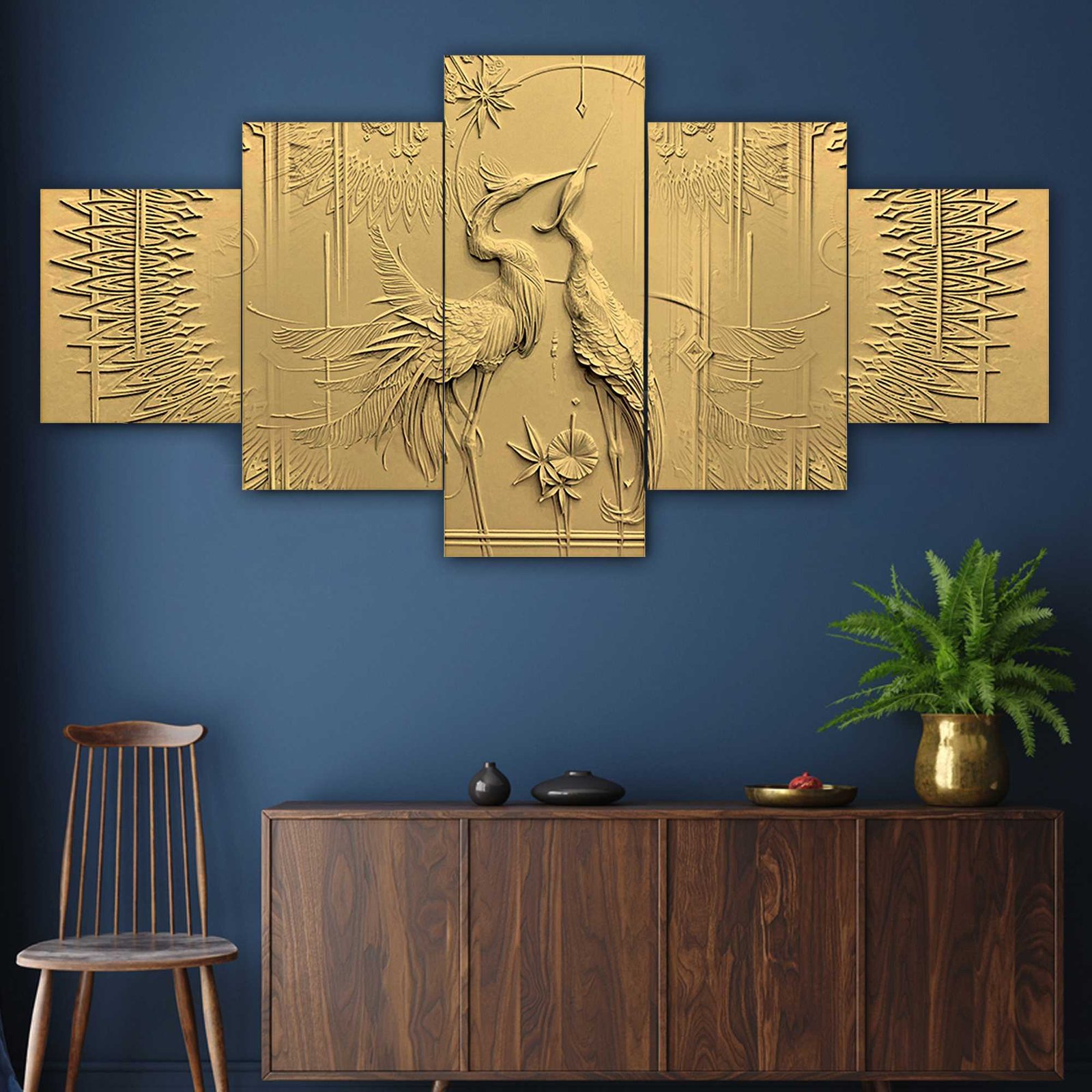 5-Piece Wall Painting Set – 17X30-MBD1