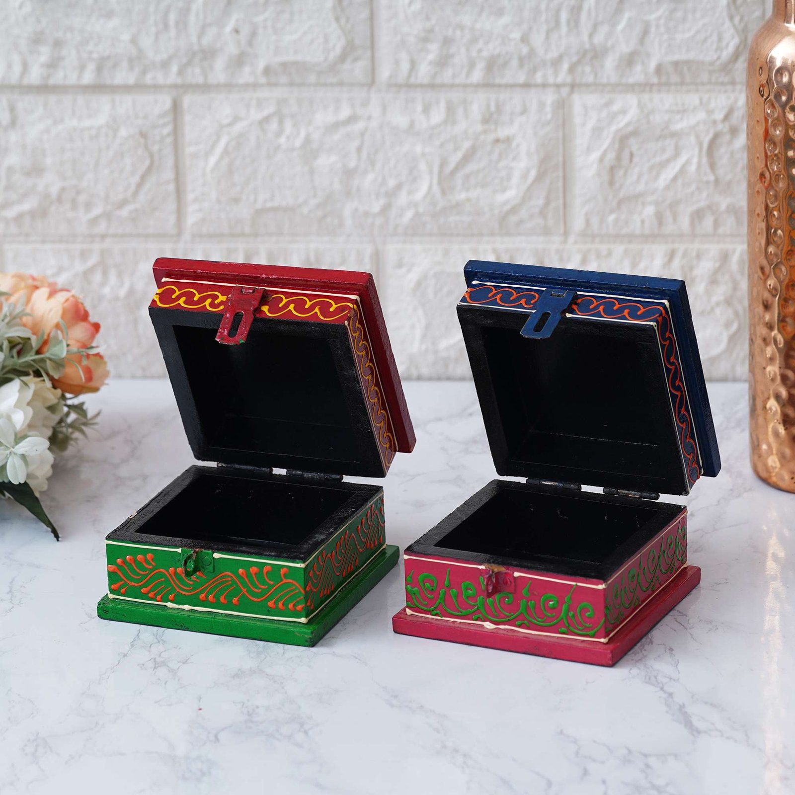 Wooden jewellery box – K-KQB1 - Image 4