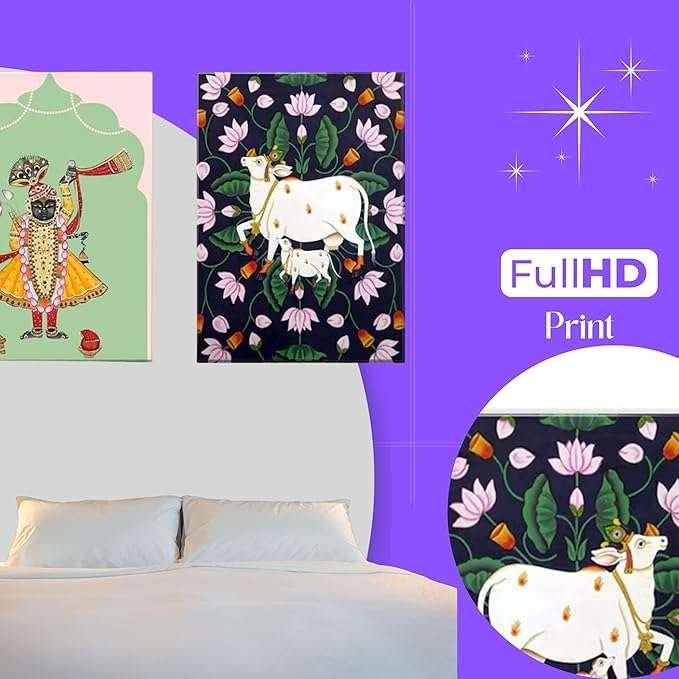 Pichwai Handmade Wall Painting – PWP-2 - Image 6