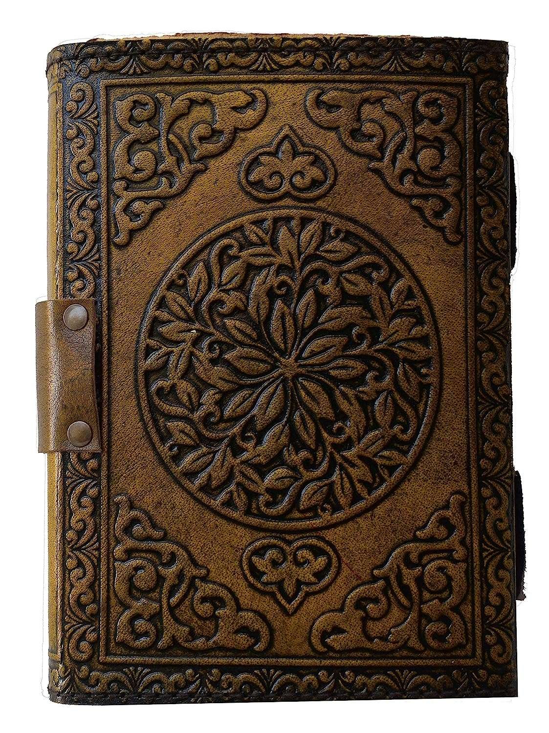 Handmade Leather Diary – SC-LBLD10 - Image 4
