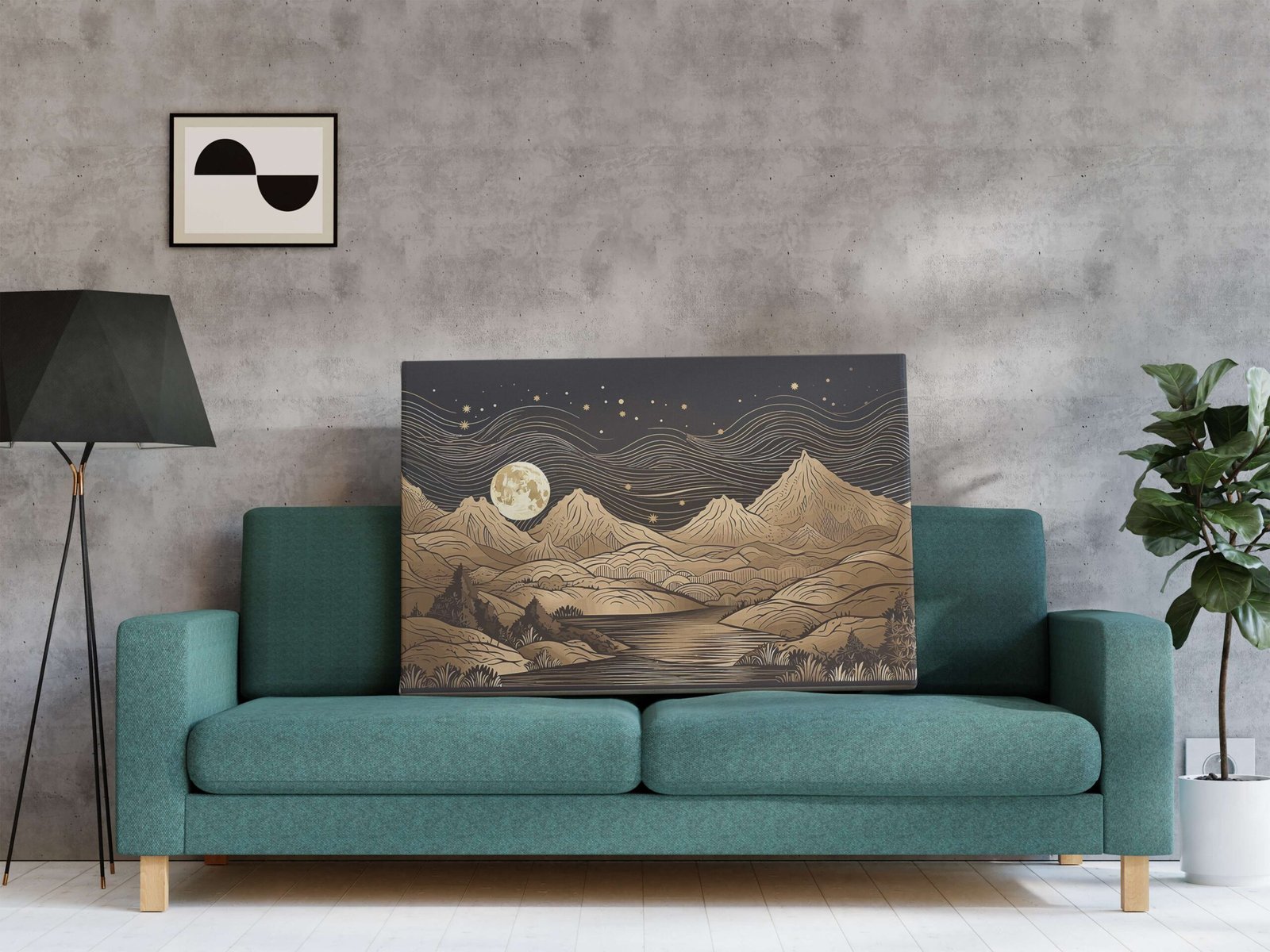 Artistic Canvas Paintings for Every Home & Office – Design 1 - Image 4