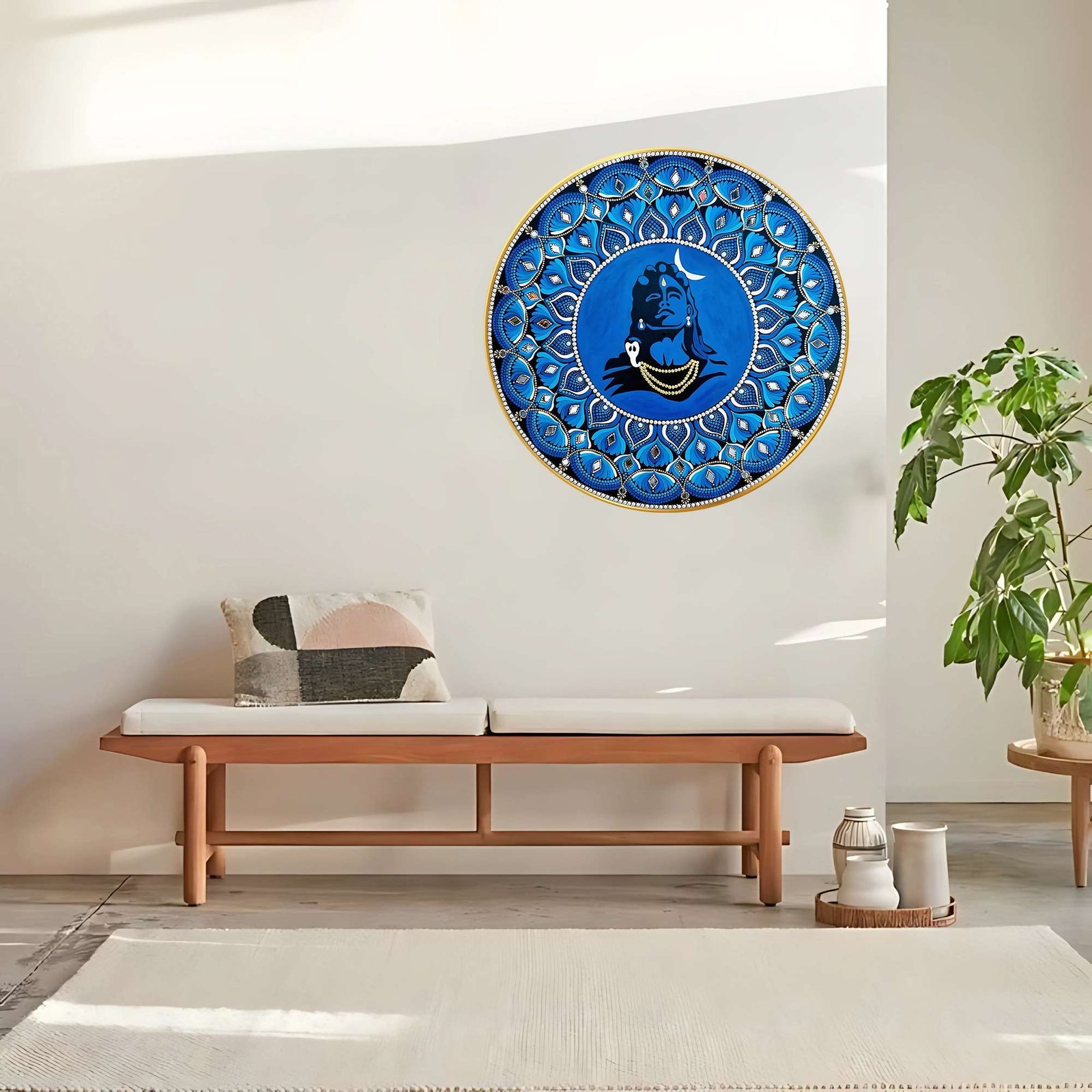 Round Wall Painting – RP-S2 - Image 3