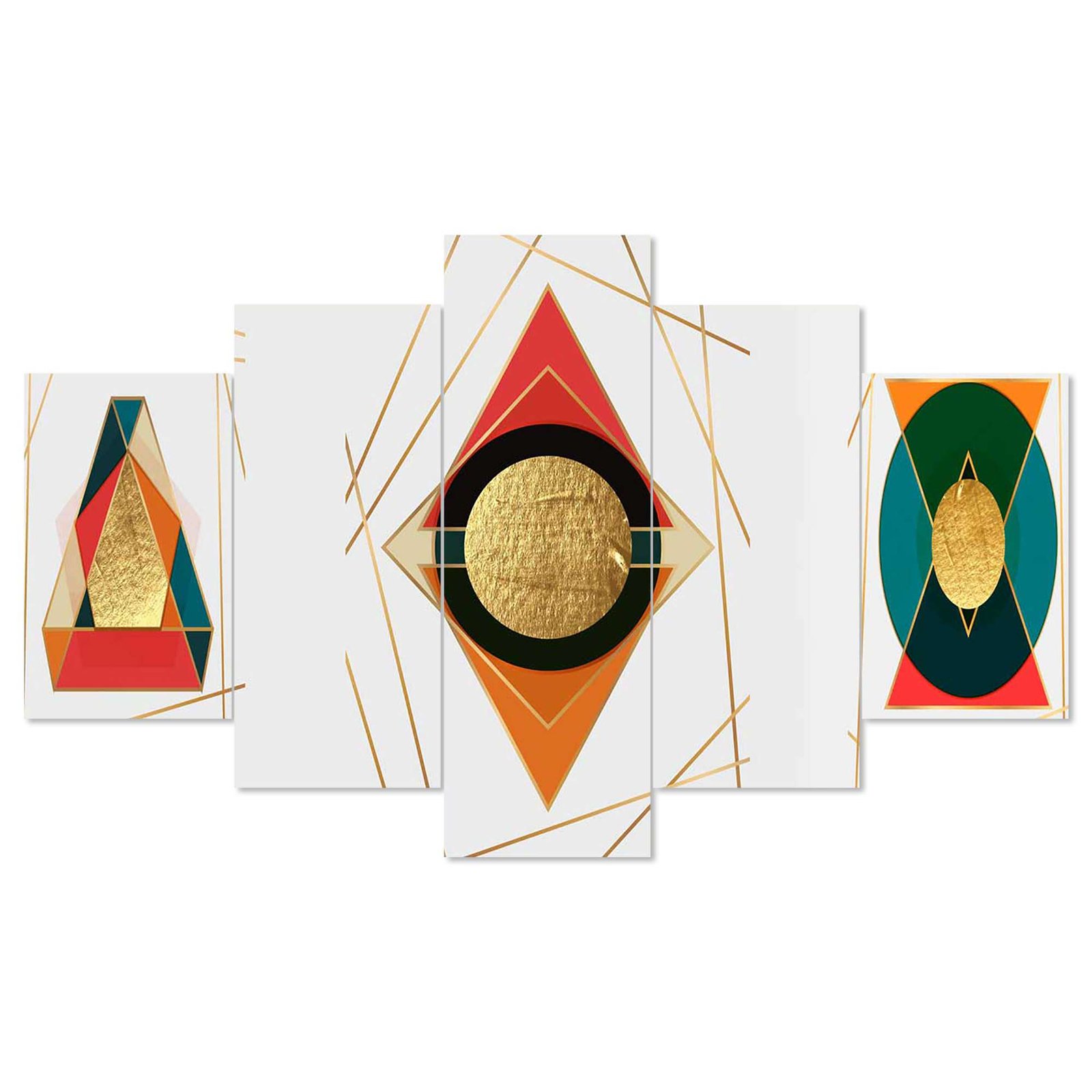 5-Piece Wall Painting Set – 17X30-M13 - Image 4