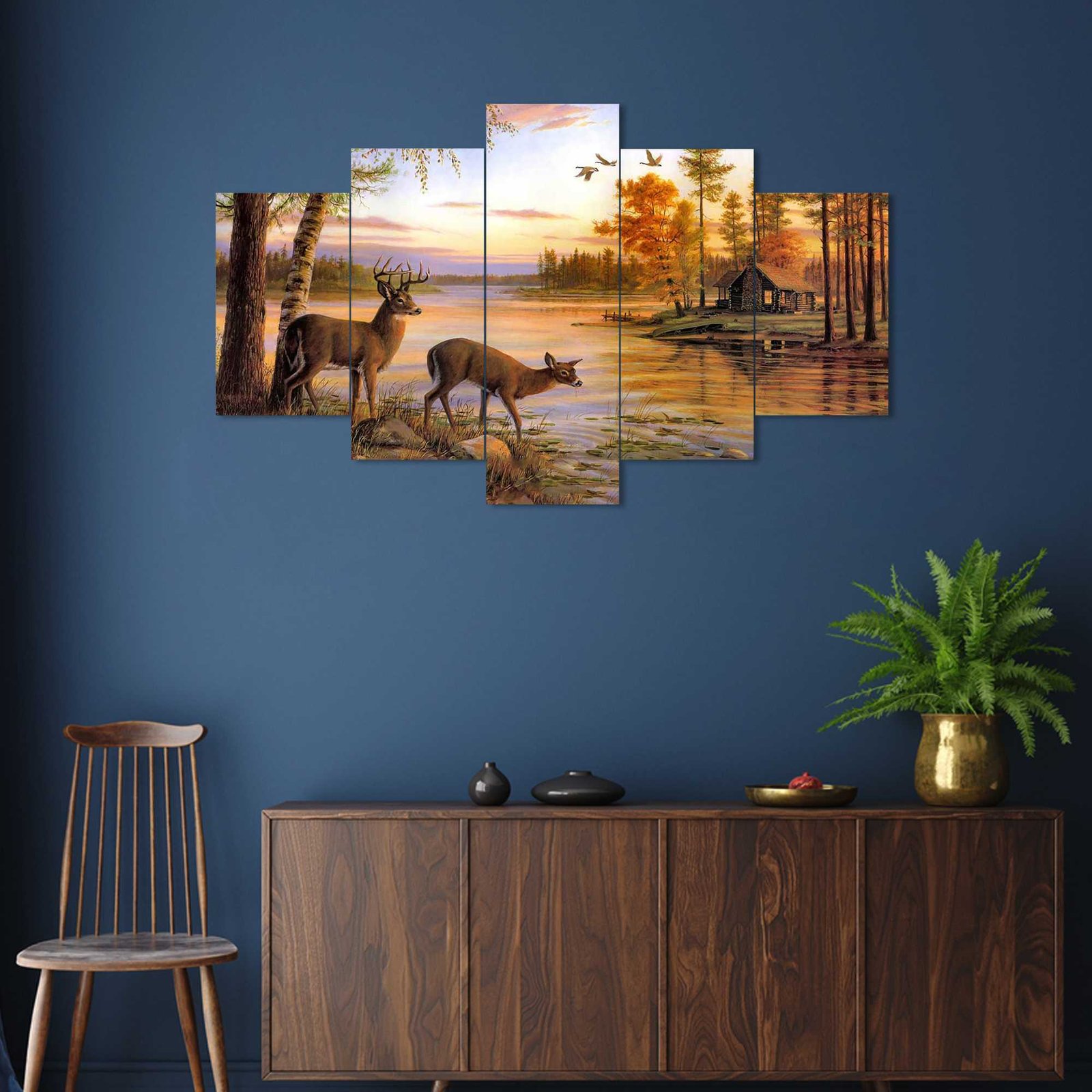 5-Piece Wall Painting Set – 17X30-ND1