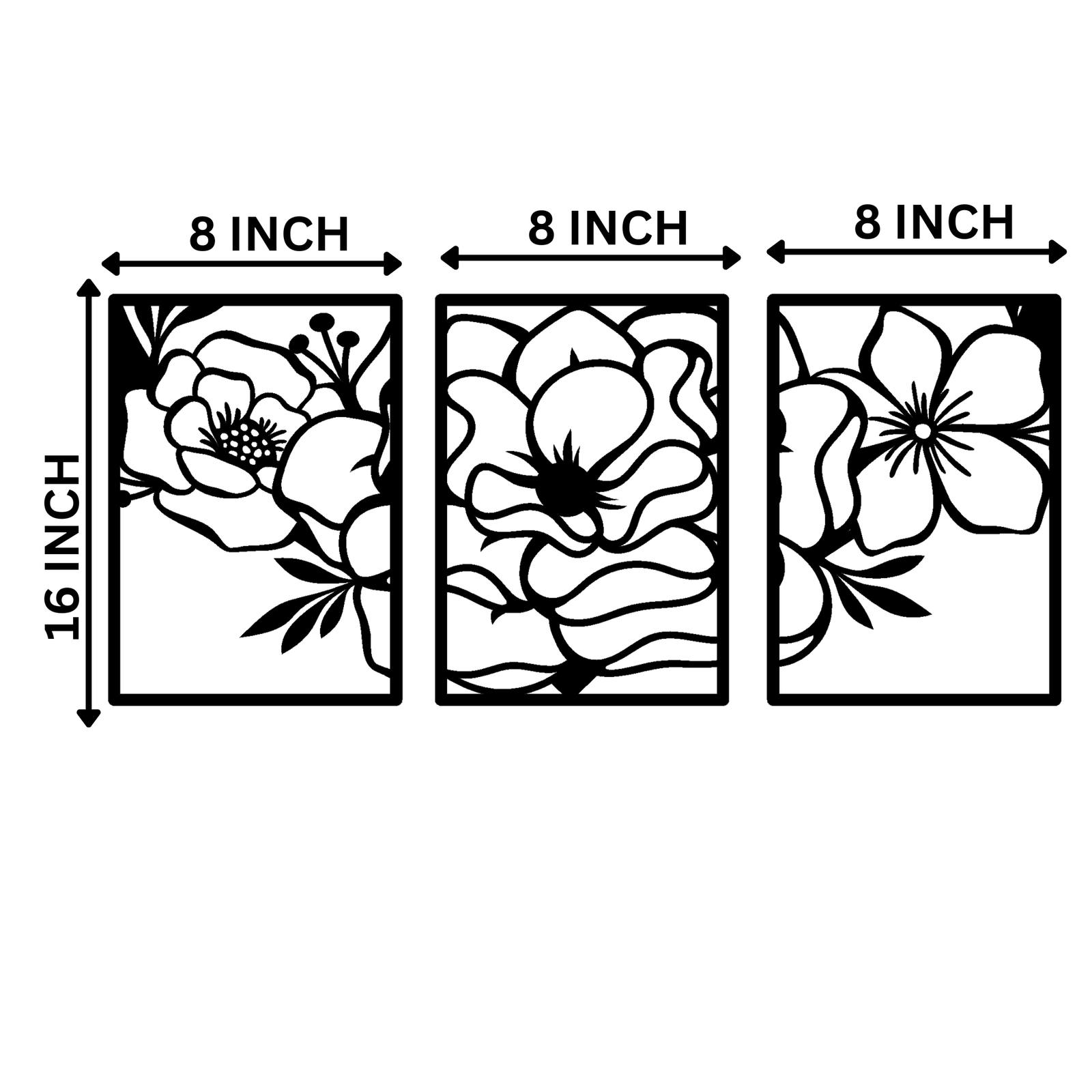 MDF Wall Art Piece – WA-F5 - Image 3