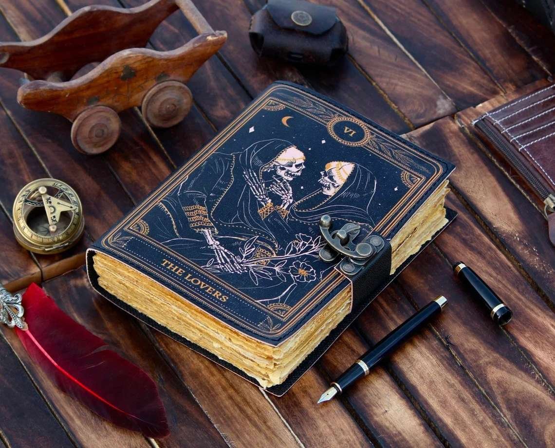 Handmade Leather Diary – SC-LBLD11