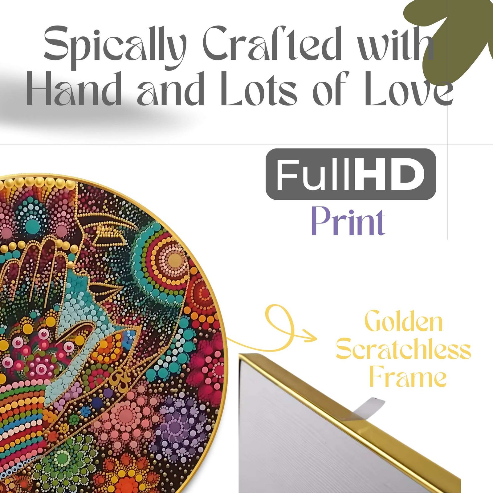 Round Wall Painting – RP-CP1 - Image 2