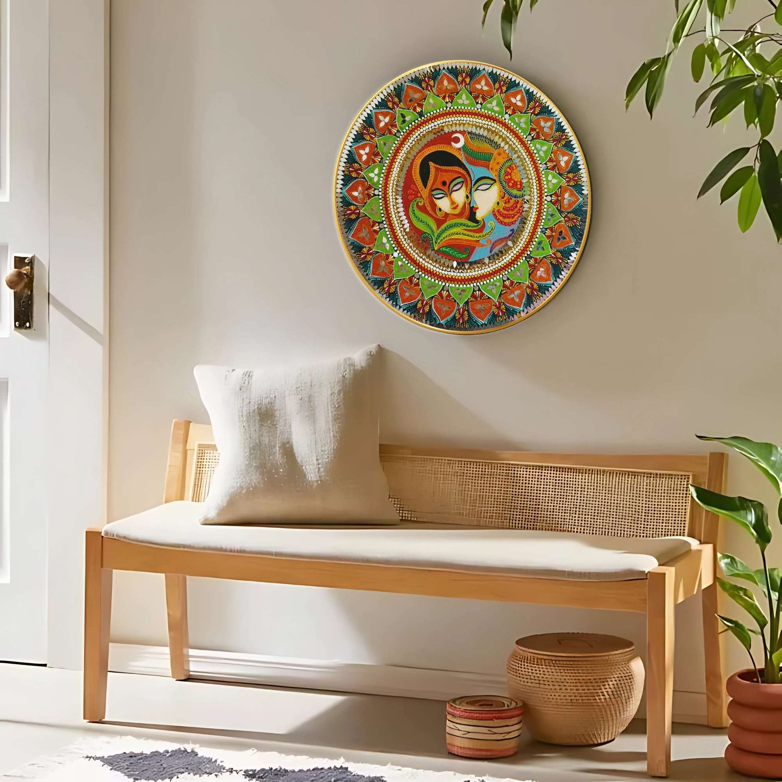 Round Wall Painting – RP-RK1 - Image 2