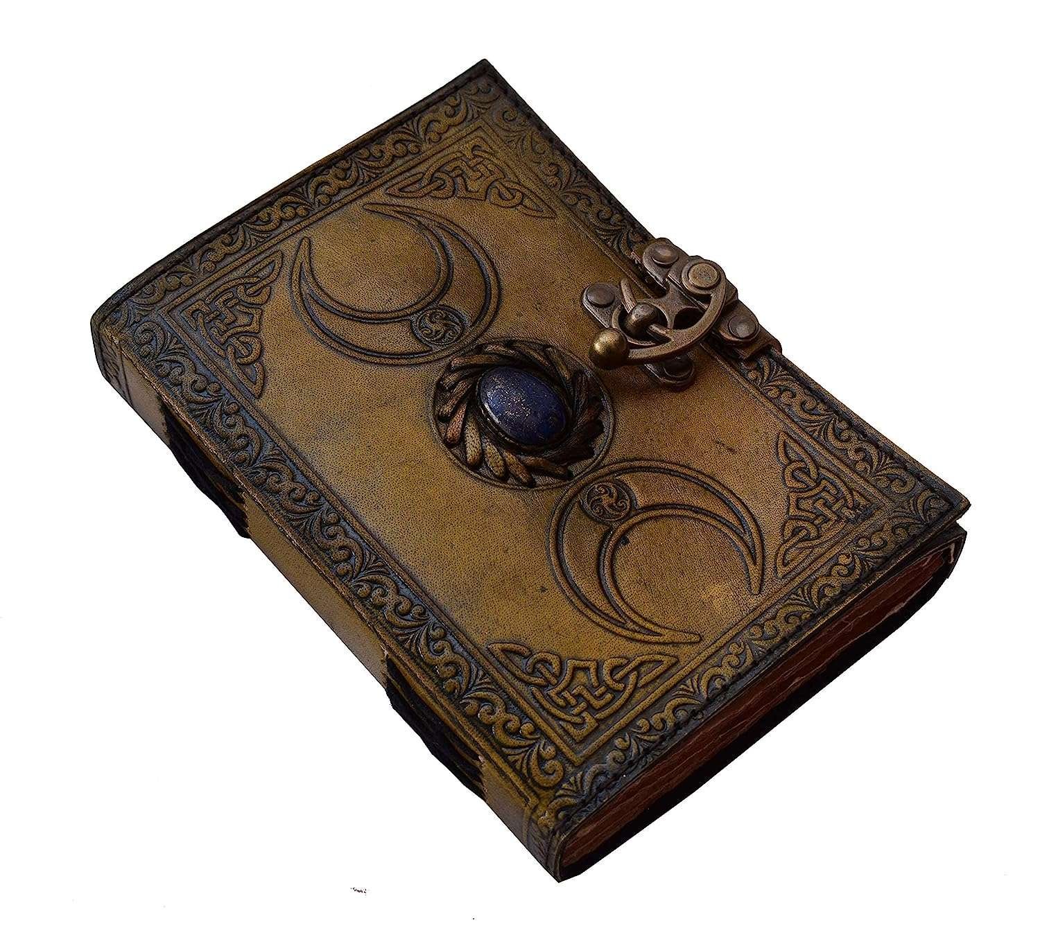 Handmade Leather Diary – SC-LBLD10 - Image 3