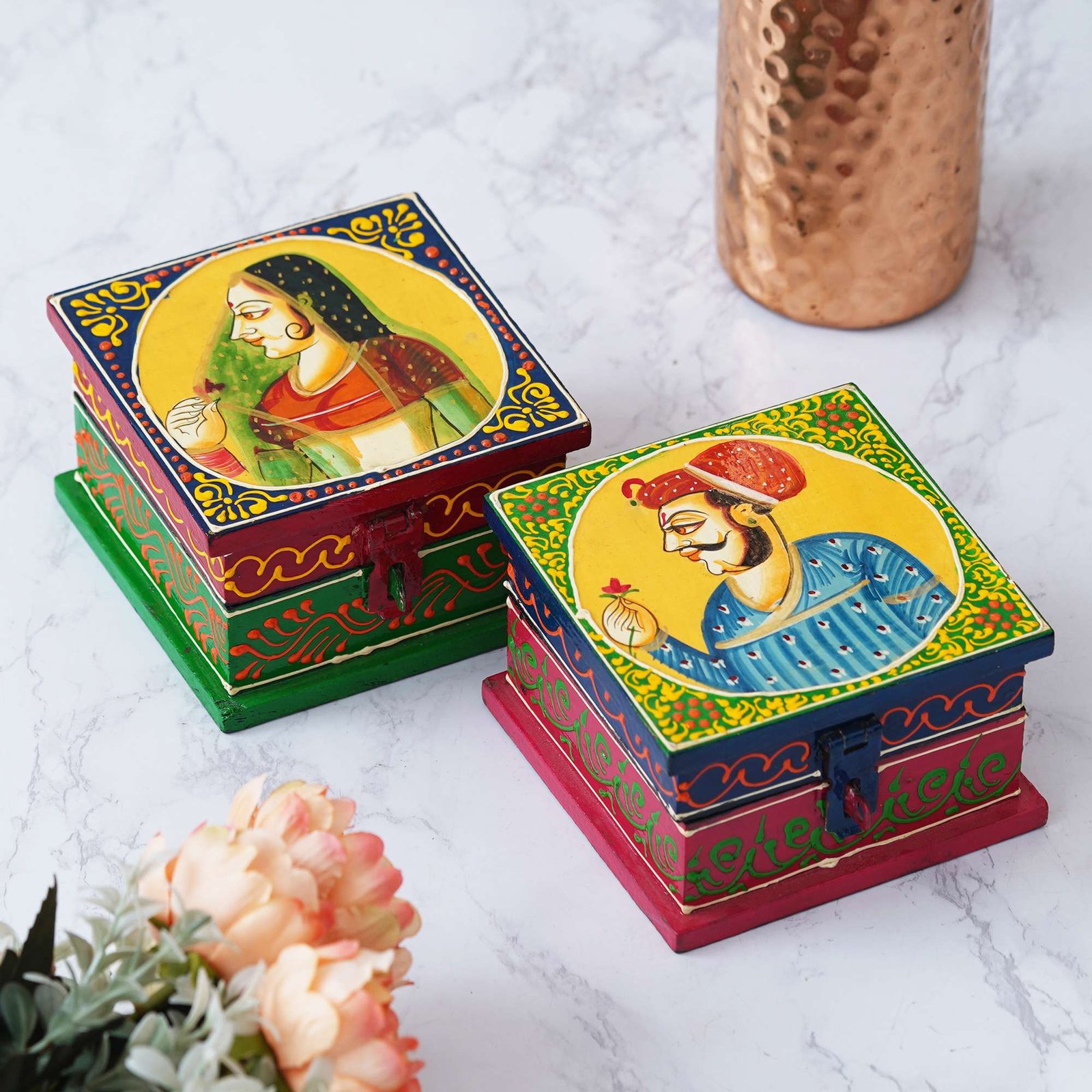 Wooden jewellery box – K-KQB1 - Image 3