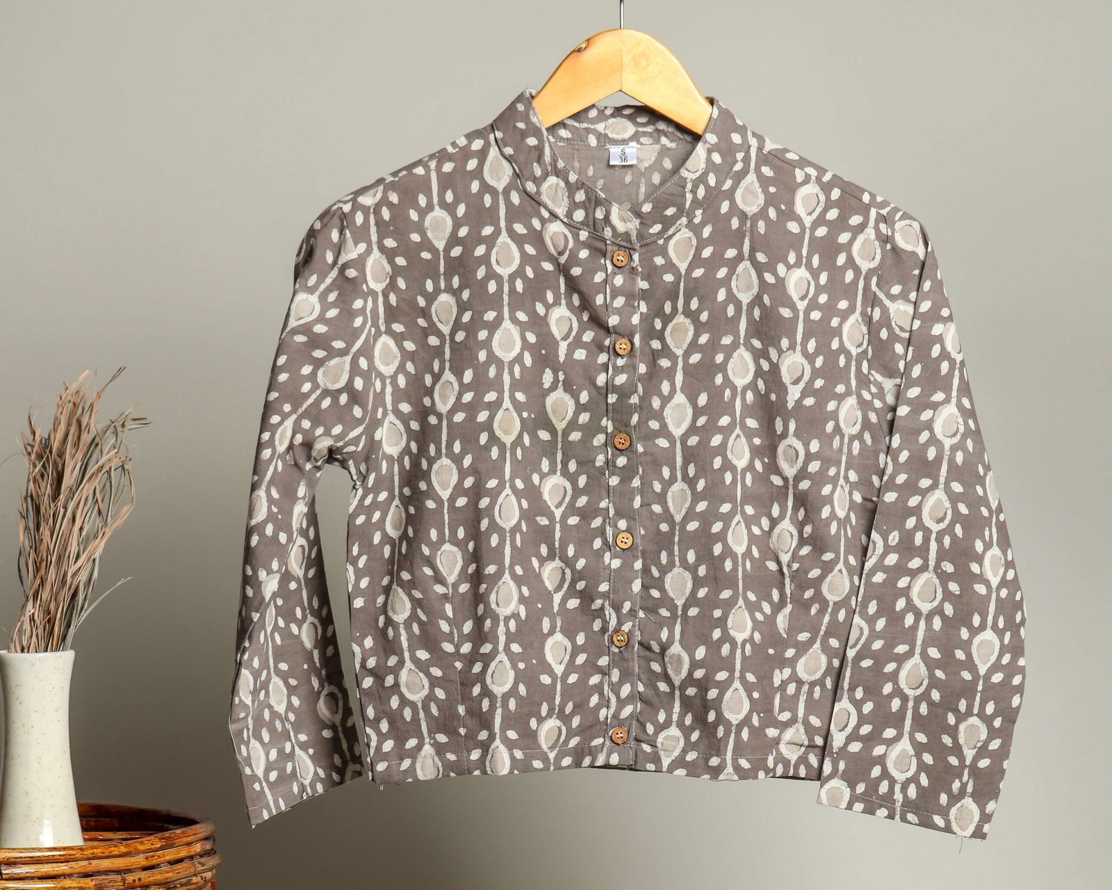 Handmade Block Print Cotton Top – BSJ-16
