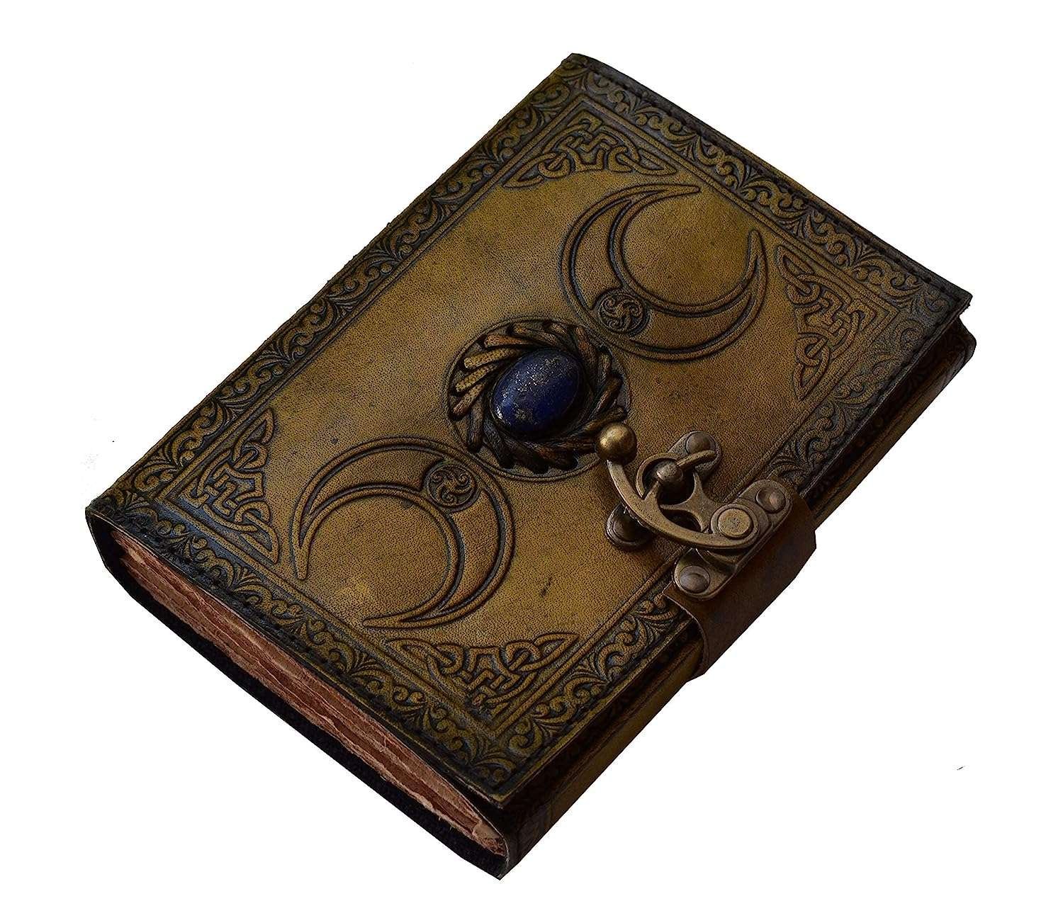 Handmade Leather Diary – SC-LBLD10 - Image 2