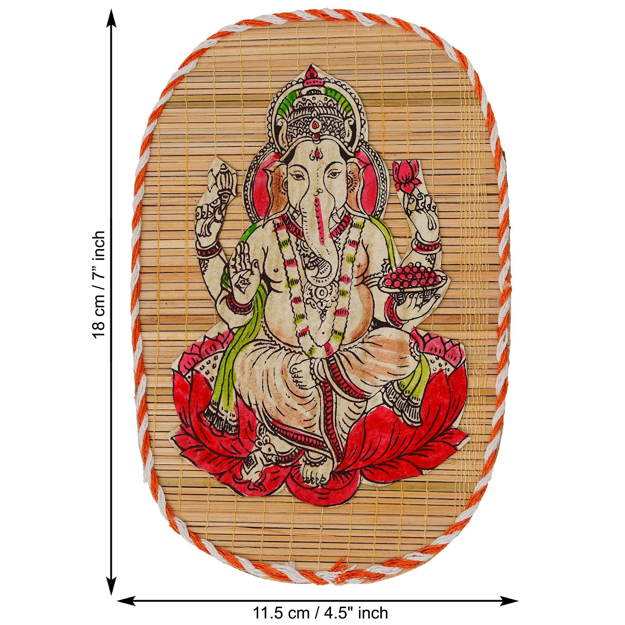 Bamboo Hand Crafted Wall Hangings Of Ganesh Ji And Laxmi Ji For Home Decor 1 Bamboo Hand Crafted Wall Hangings Of Ganesh Ji And Laxmi Ji For Home Decor