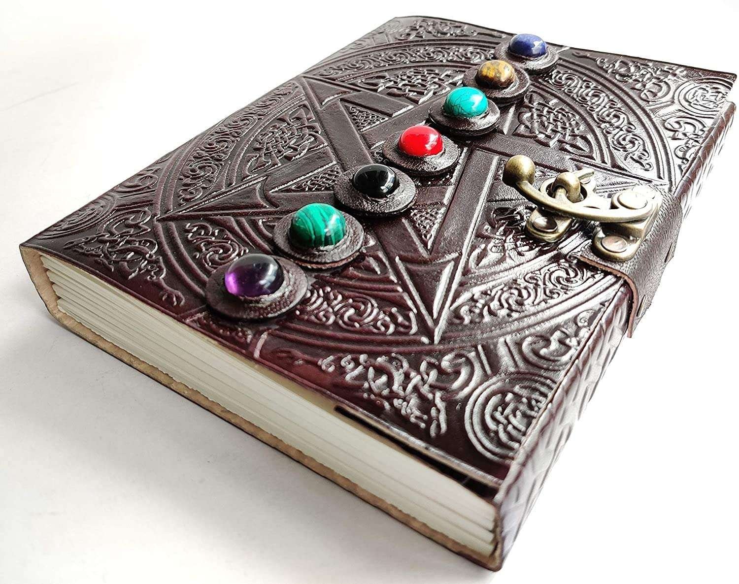 Handmade Leather Diary – SC-LWLD16 - Image 4