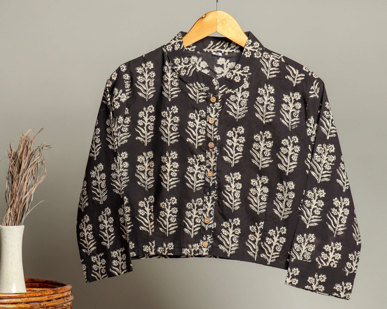 Handmade Block Print Cotton Top – BSJ-19