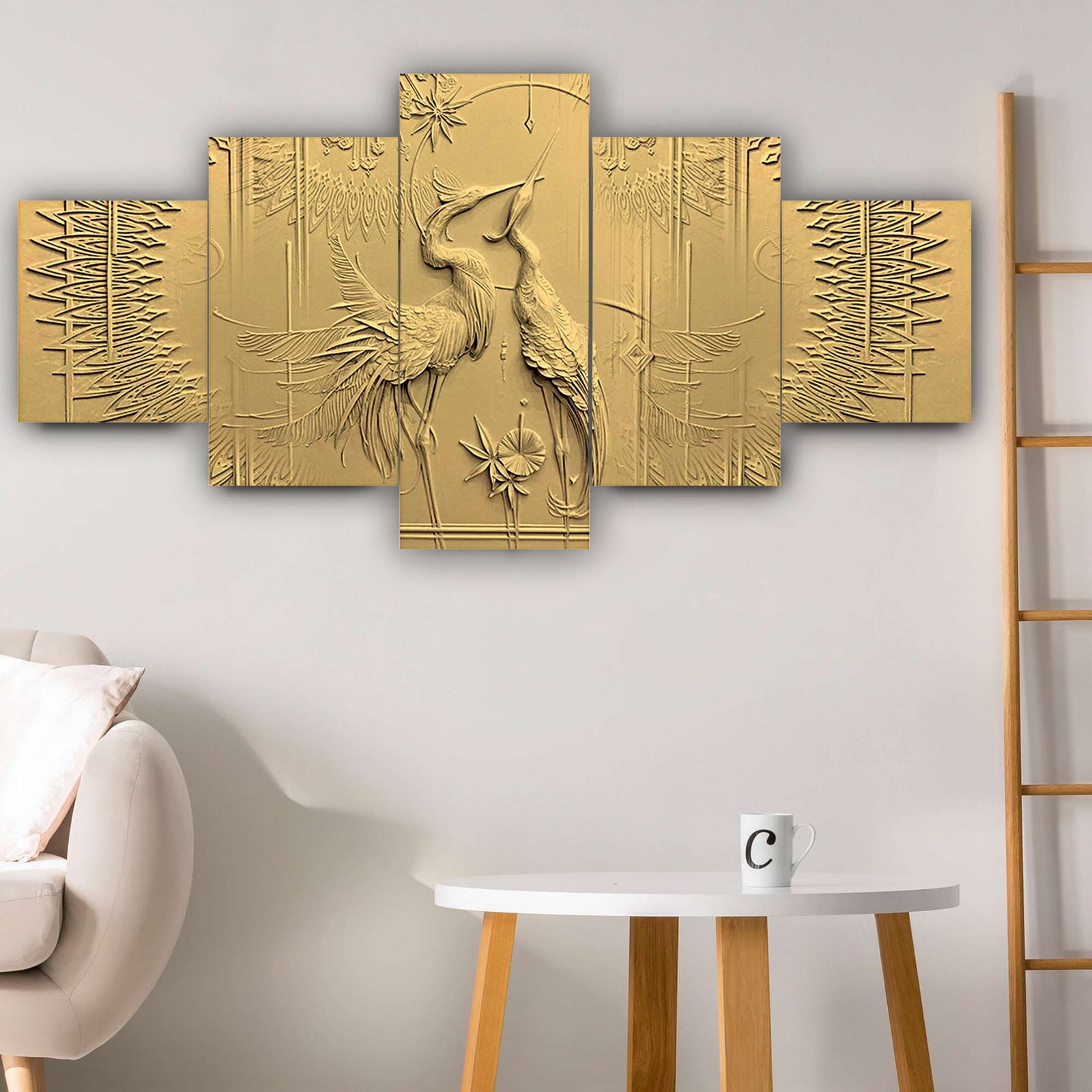5-Piece Wall Painting Set – 17X30-MBD1 - Image 5