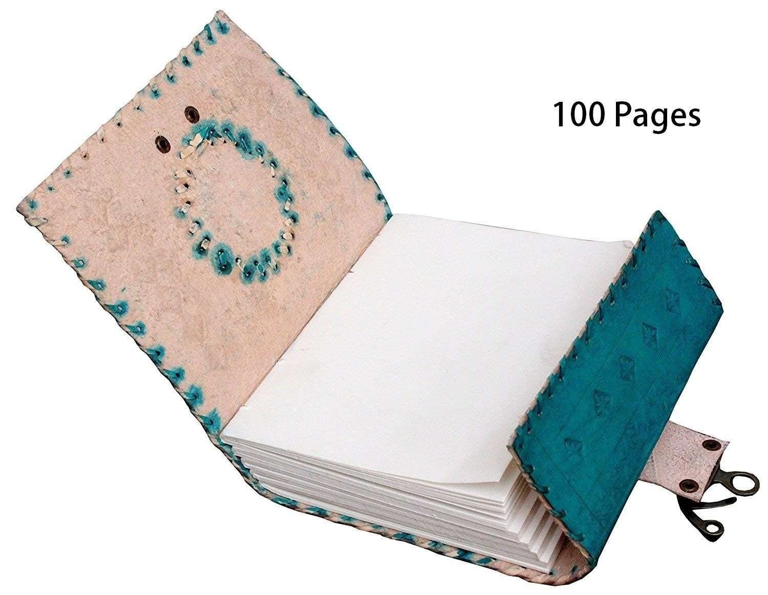 Handmade Leather Diary – SC-LWLD23 - Image 4