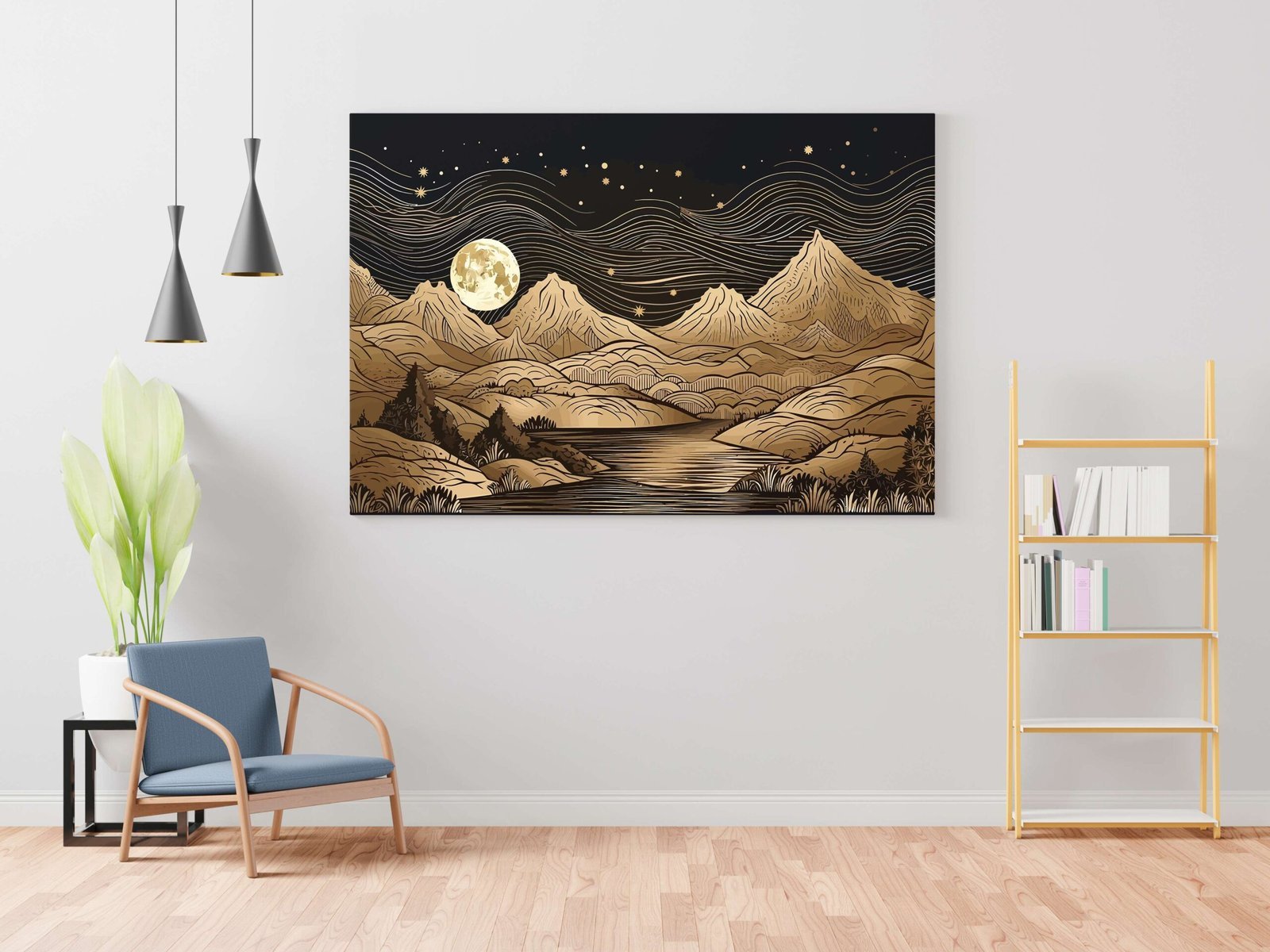 Artistic Canvas Paintings for Every Home & Office – Design 1 - Image 2