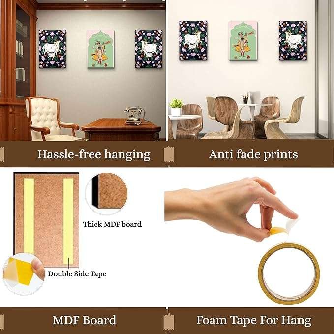 Pichwai Handmade Wall Painting – PWP-2 - Image 5