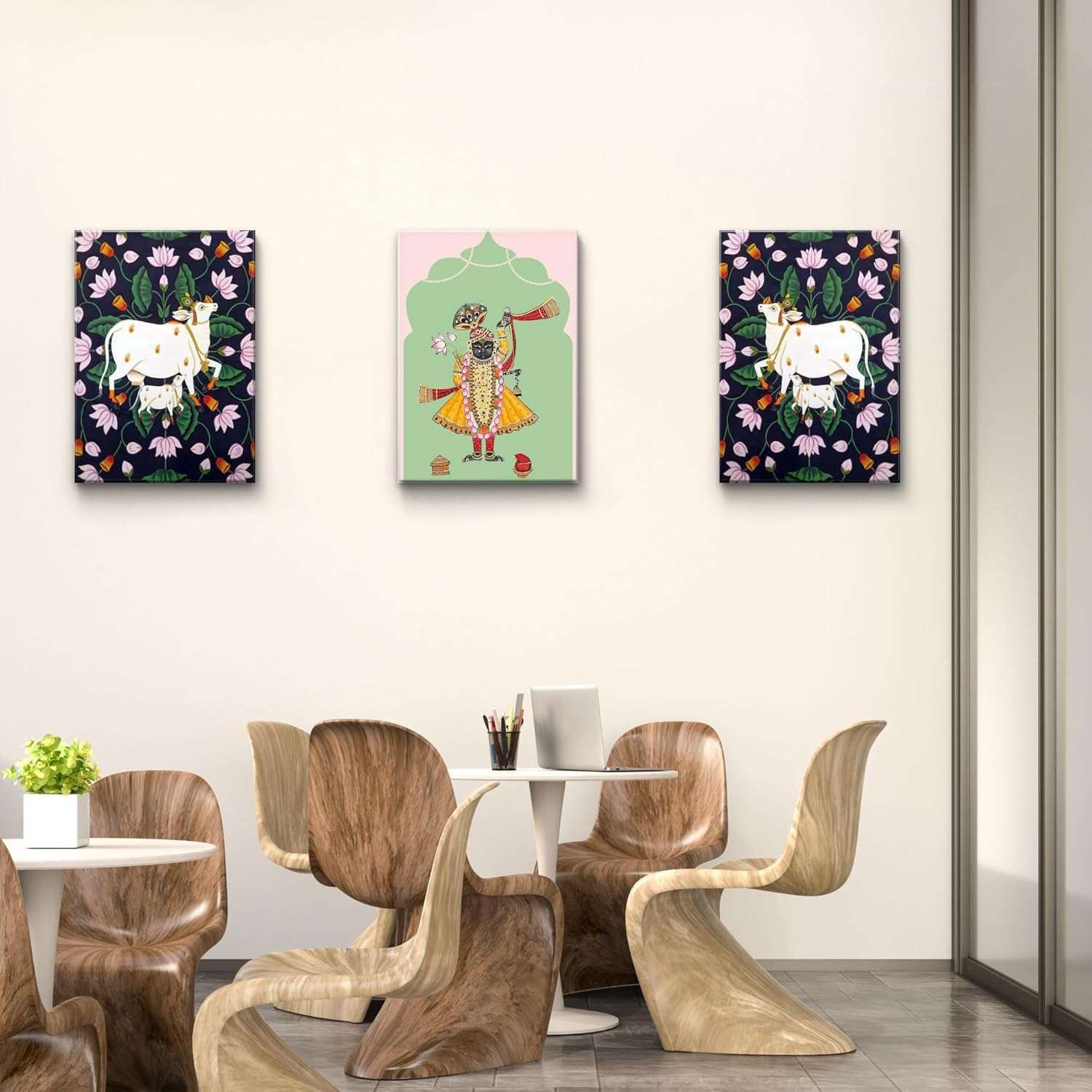 Pichwai Handmade Wall Painting – PWP-2 - Image 4
