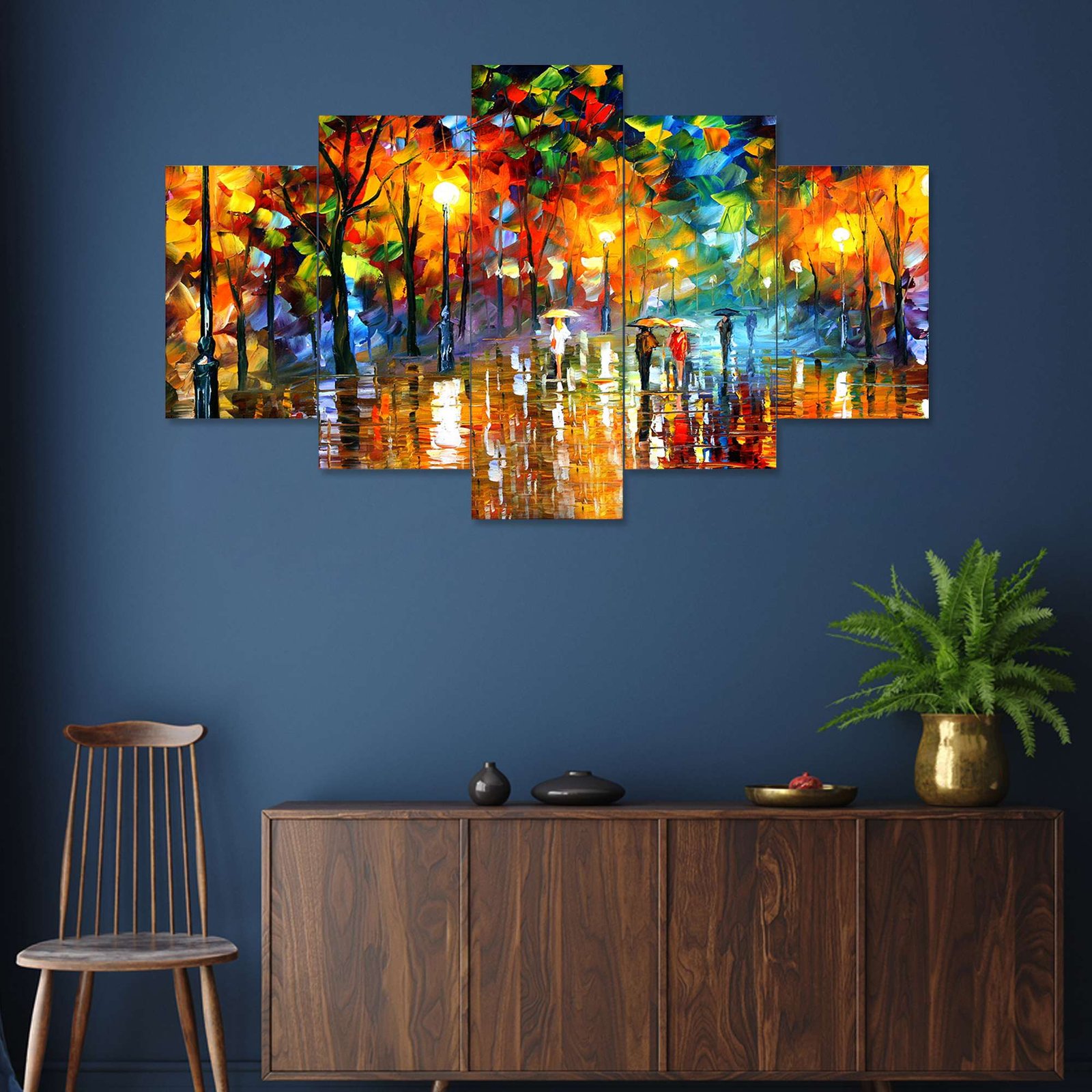 5-Piece Wall Painting Set – 17X30-M1