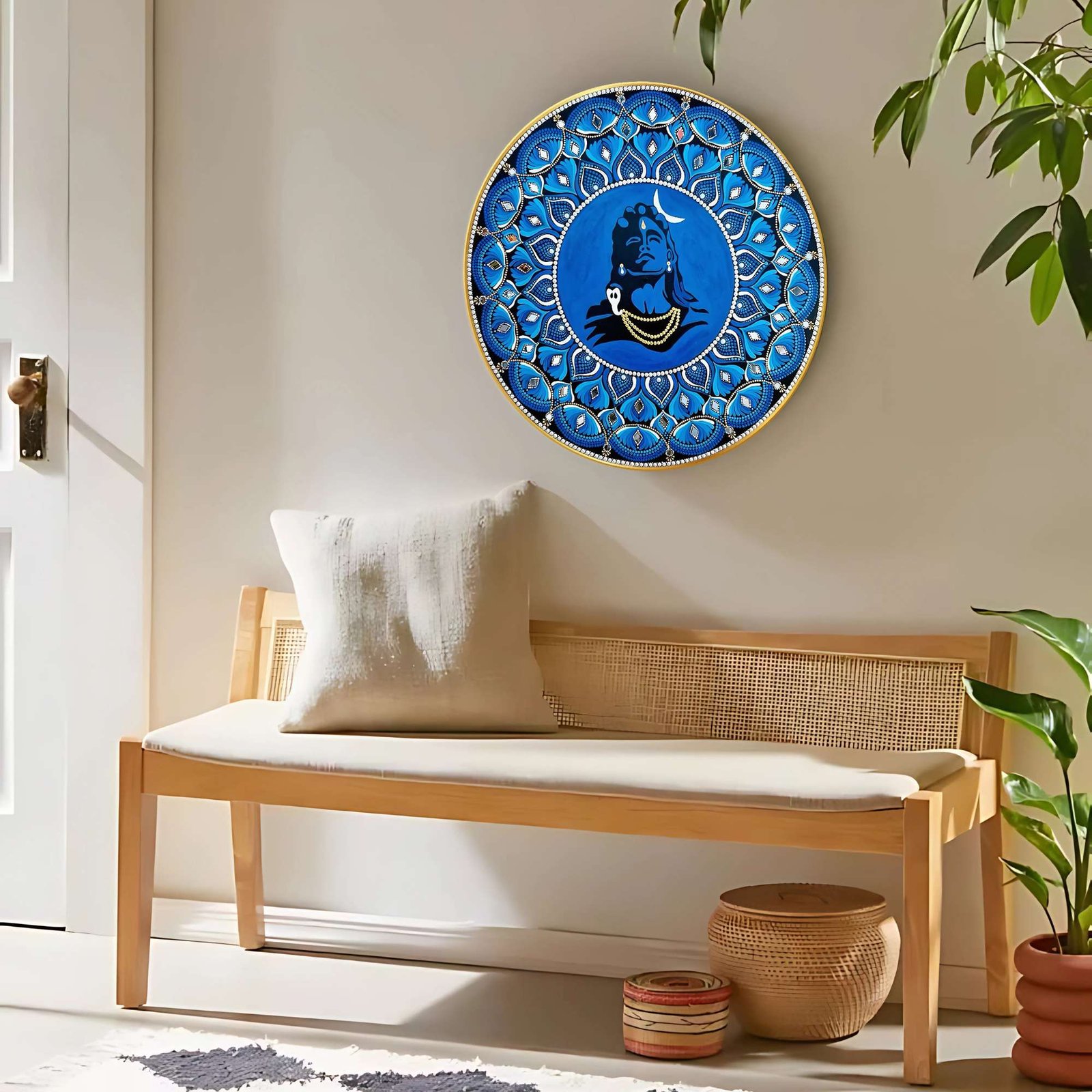 Round Wall Painting – RP-S2 - Image 5
