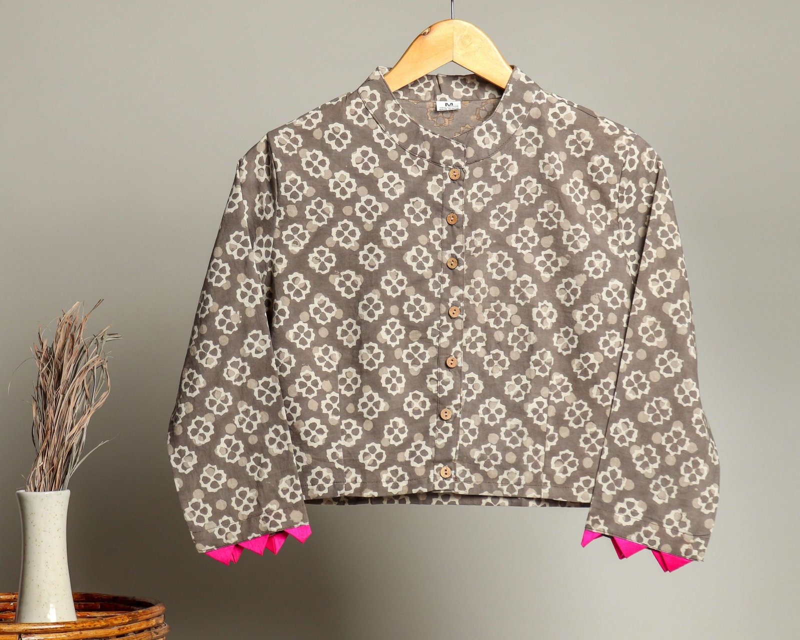 Handmade Block Print Cotton Top – BSJ-15