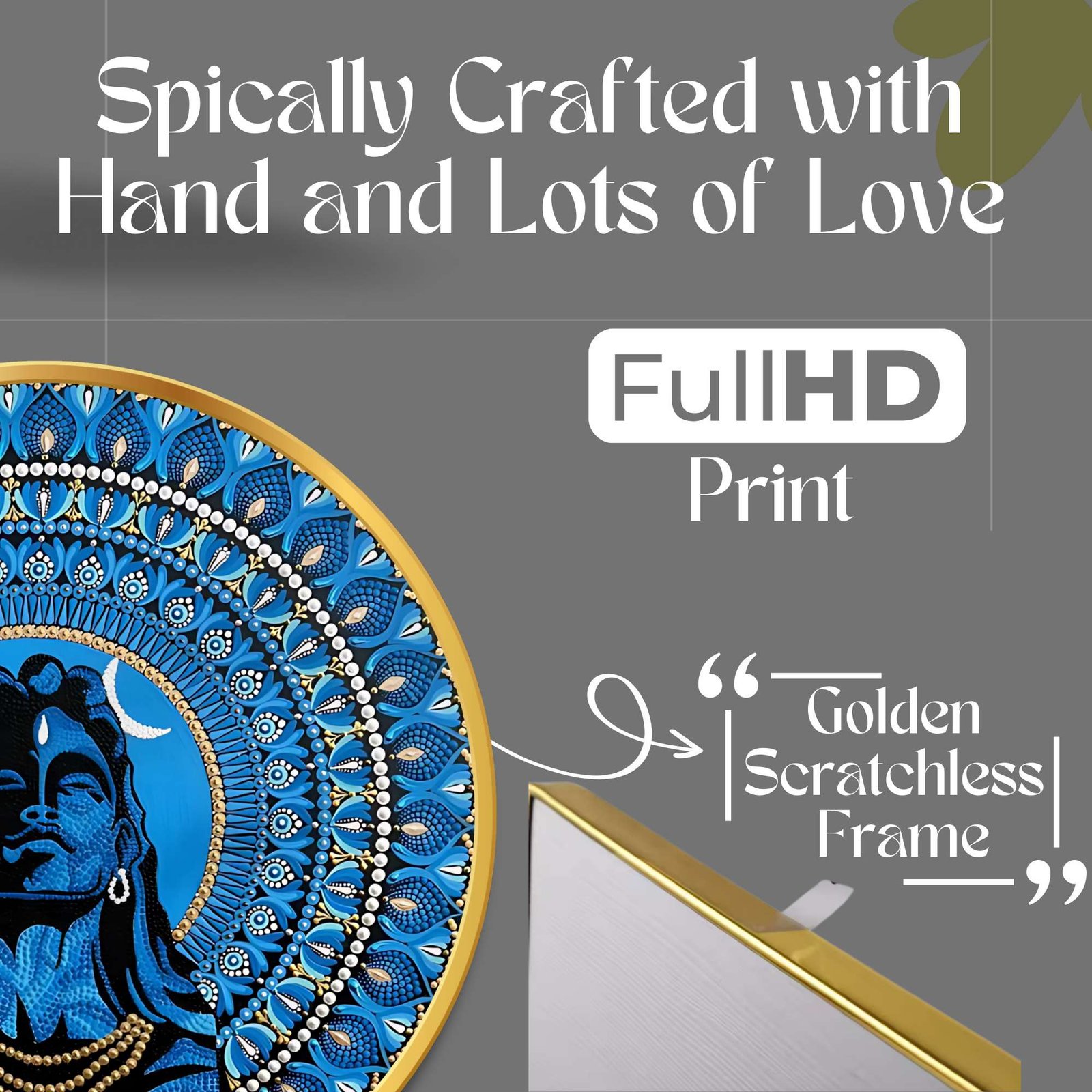Round Wall Painting – RP-S1 - Image 2