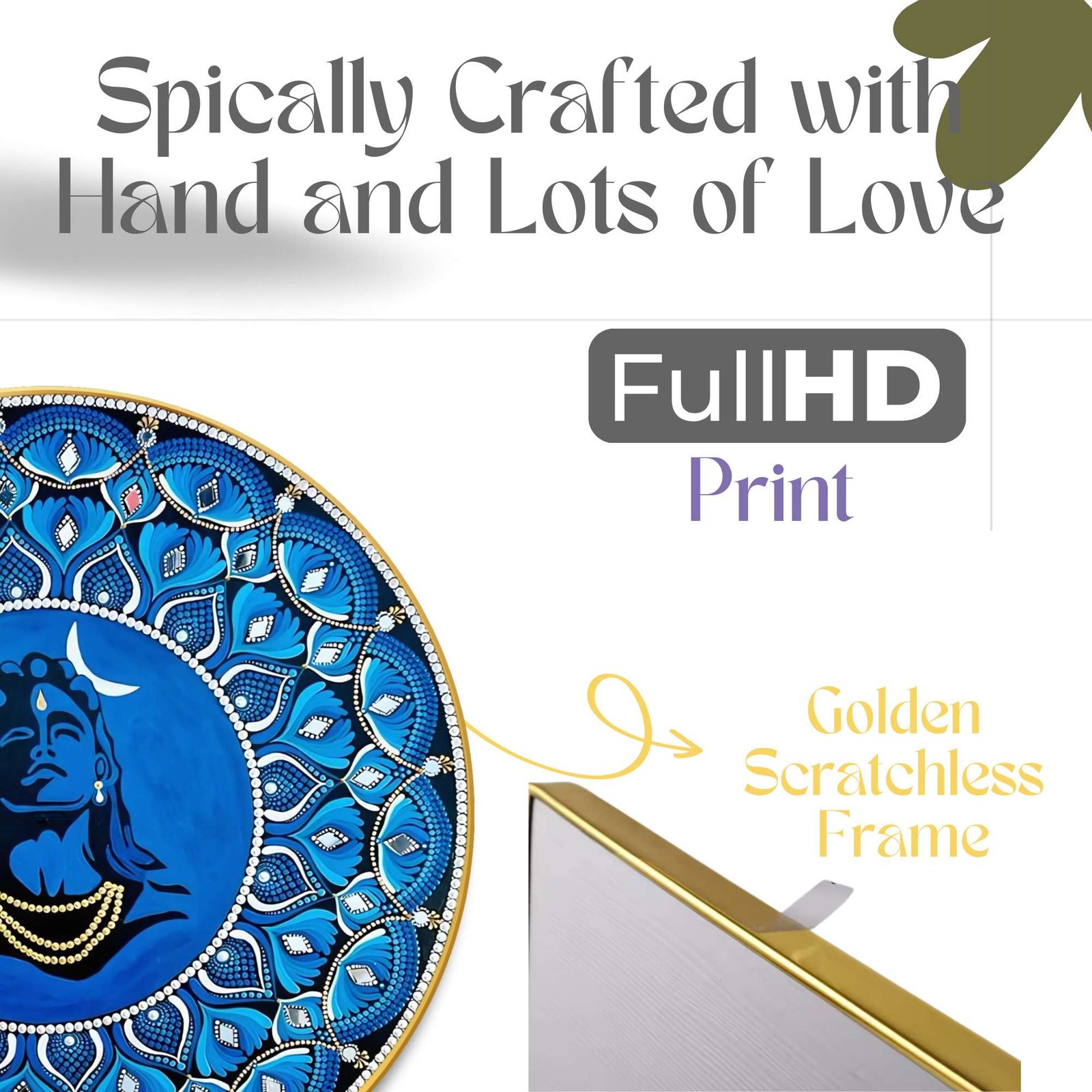 Round Wall Painting – RP-S2 - Image 4