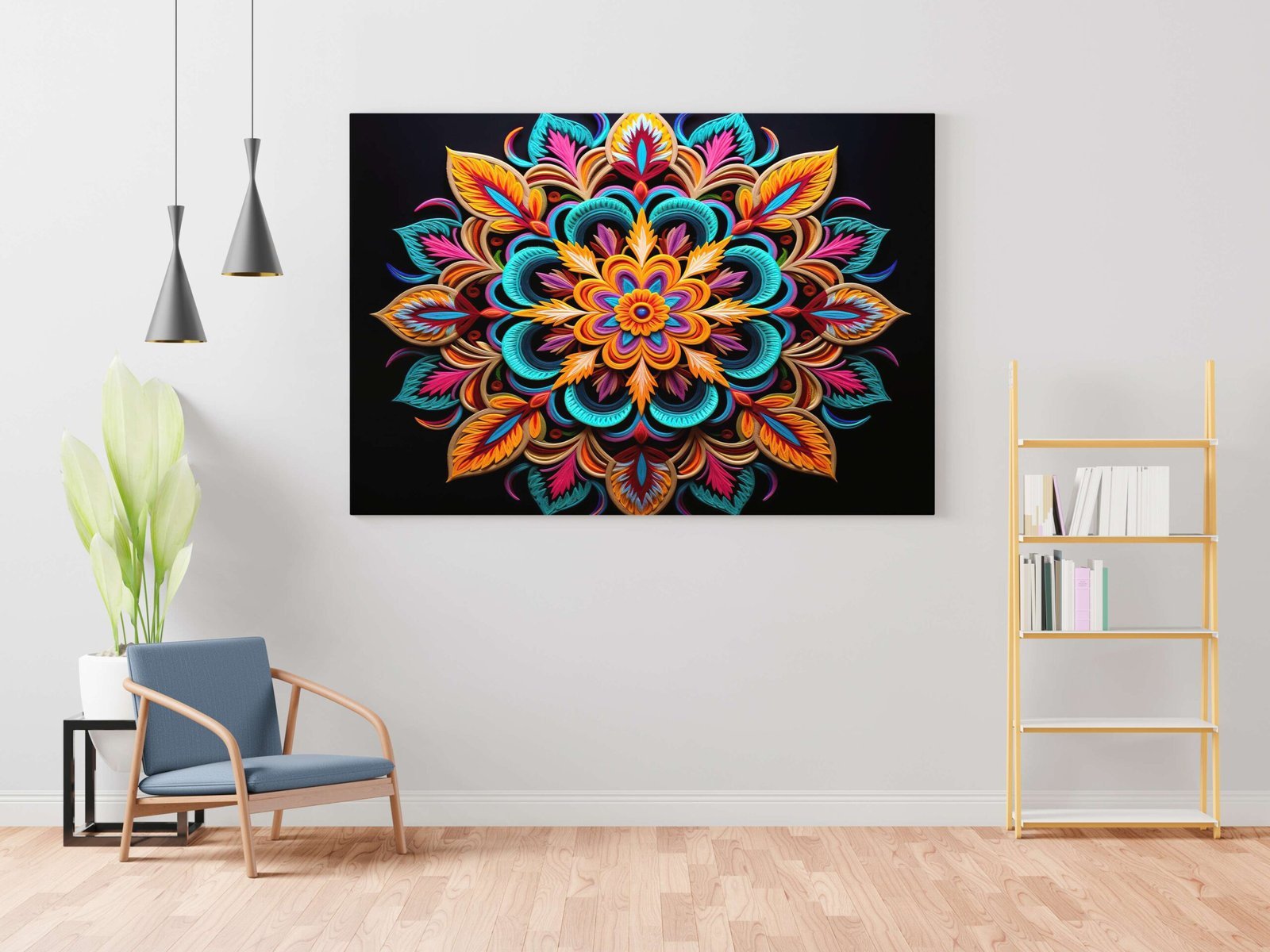 Unique Canvas Paintings to Style Your Walls – Design 1
